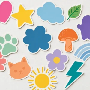Custom Die-Cut Stickers 100
