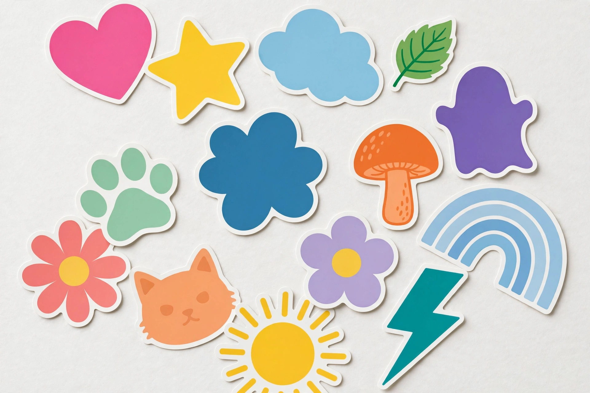 Custom Die-Cut Stickers 100