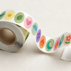 Round Product Labels 500